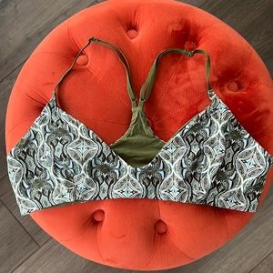 Free people boho print bralette.